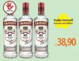 Atacadão Vodka Smirnoff oferta