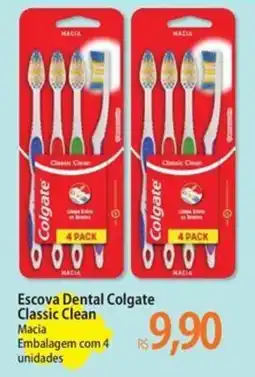 Atacadão Escova Dental Colgate Classic Clean oferta