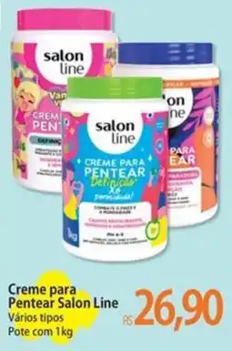 Atacadão Creme para Pentear Salon Line oferta