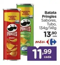 Carrefour Batata Pringles Sabores, oferta