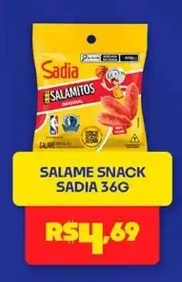 Boa Supermercados Salame snack sadia oferta