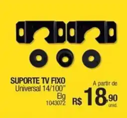 Milium Suporte tv fixo Universal 14/100" oferta