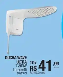 Milium Ducha wave ultra 7.800w lorenzetti oferta