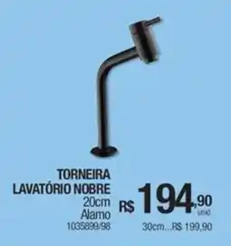 Milium Torneira lavatório nobre 20cm Alamo oferta