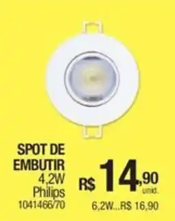 Milium Spot de embutir 4.2w philips oferta