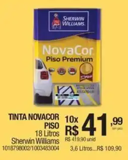 Milium Tinta novacor piso sherwin williams oferta