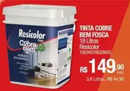 Milium Tinta cobre bem fosca Resicolor oferta