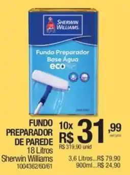 Milium Fundo preparador de parede sherwin williams oferta