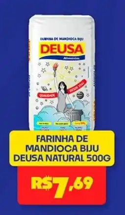 Boa Supermercados Farinha de mandioca biju deusa natural oferta