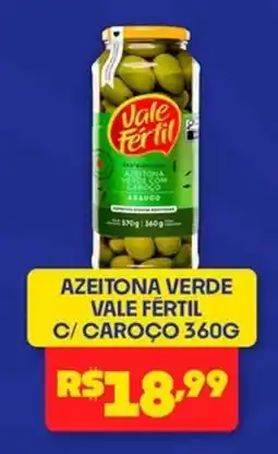 Boa Supermercados Azeitona verde vale fértil c/caroço oferta
