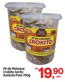 Fort Atacadista Pé de Moleque Crokito Santo Antônio Pote oferta