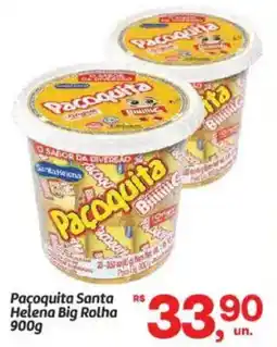 Fort Atacadista Paçoquita Santa Helena Big Rolha oferta