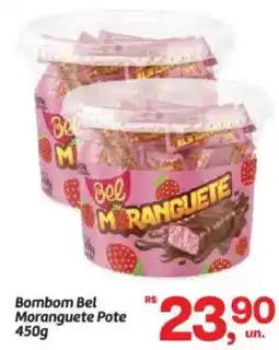 Fort Atacadista Bombom Bel Moranguete Pote oferta