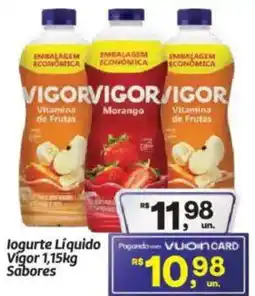 Fort Atacadista logurte Líquido Vigor Sabores oferta