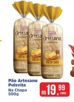 Supermercados Mateus Pão Artesano Pulsvita Na Chapa oferta