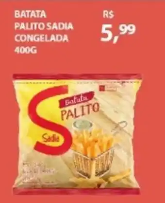 Batata Palito Sadia Congelada 400g