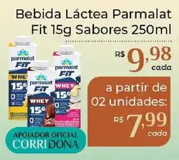 Dona de Casa Bebida Láctea Parmalat Fit 15g Sabores oferta