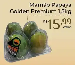 Dona de Casa Mamão Papaya Golden Premium oferta