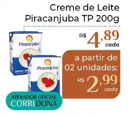 Dona de Casa Creme de Leite Piracanjuba TP oferta