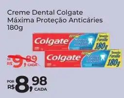 Super Luna Creme Dental Colgate Máxima Proteção Anticáries oferta