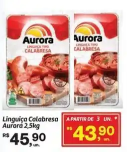 Fort Atacadista Linguiça Calabresa Aurora oferta