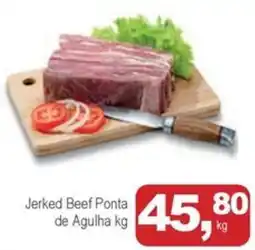 Mineirão Atacarejo Jerked Beef Ponta de Agulha oferta