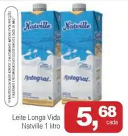 Mineirão Atacarejo Leite Longa Vida Natville oferta