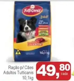 Mineirão Atacarejo Ração p/ Cães Adultos Tutticanis oferta