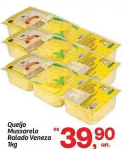 Fort Atacadista Queijo Mussarela Ralado Veneza oferta
