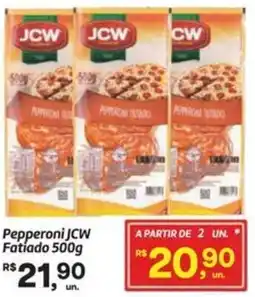 Fort Atacadista Pepperoni JCW Fatiado oferta