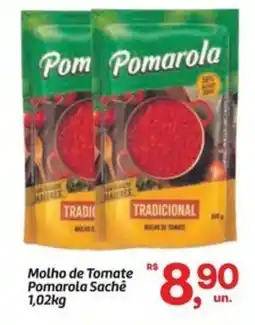 Fort Atacadista Molho de Tomate Pomarola Sachê oferta