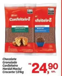 Fort Atacadista Chocolate Granulado Confeiteiro Harald Macio/ Crocante oferta