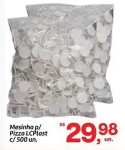 Fort Atacadista Mesinha p/ Pizza LCPlast c/500 un. oferta