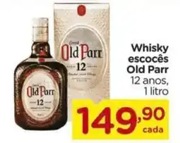 Carrefour Whisky escocês Old Parr 12 anos, oferta