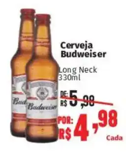Supermercados Mateus Cerveja Budweiser oferta