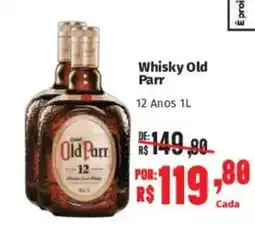 Supermercados Mateus Whisky Old Parr 12 Anos oferta