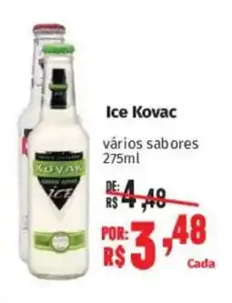 Supermercados Mateus Ice Kovac vários sabores oferta