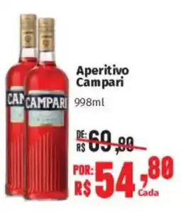 Supermercados Mateus Aperitivo Campari oferta