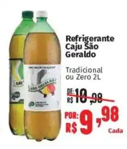 Supermercados Mateus Refrigerante Caju Šão Geraldo oferta