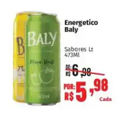 Supermercados Mateus Energetico Baly oferta