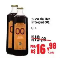 Supermercados Mateus Suco de Uva Integral OQ oferta