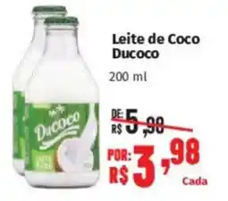 Supermercados Mateus Leite de Coco Ducoco oferta