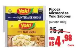 Supermercados Mateus Pipoca Microondas Yoki Sabores pacote oferta