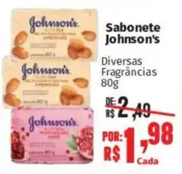 Supermercados Mateus Sabonete Johnson's oferta