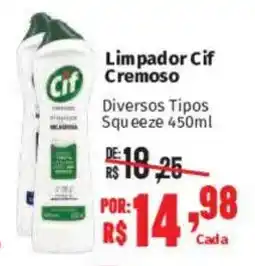 Supermercados Mateus Limpador Cif Cremoso oferta