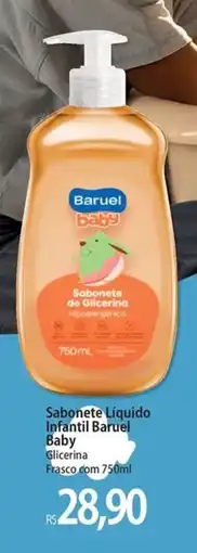 Atacadão Sabonete Líquido Infantil Baruel Baby Glicerina Frasco oferta