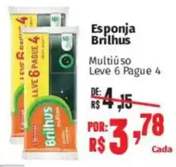 Supermercados Mateus Esponja Brilhus oferta
