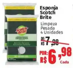 Supermercados Mateus Esponja Scotch Brite oferta
