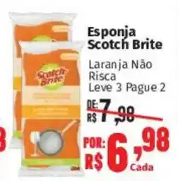 Supermercados Mateus Esponja Scotch Brite oferta