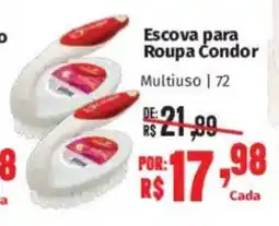 Supermercados Mateus Escova para Roupa Condor Multiuso | 72 oferta